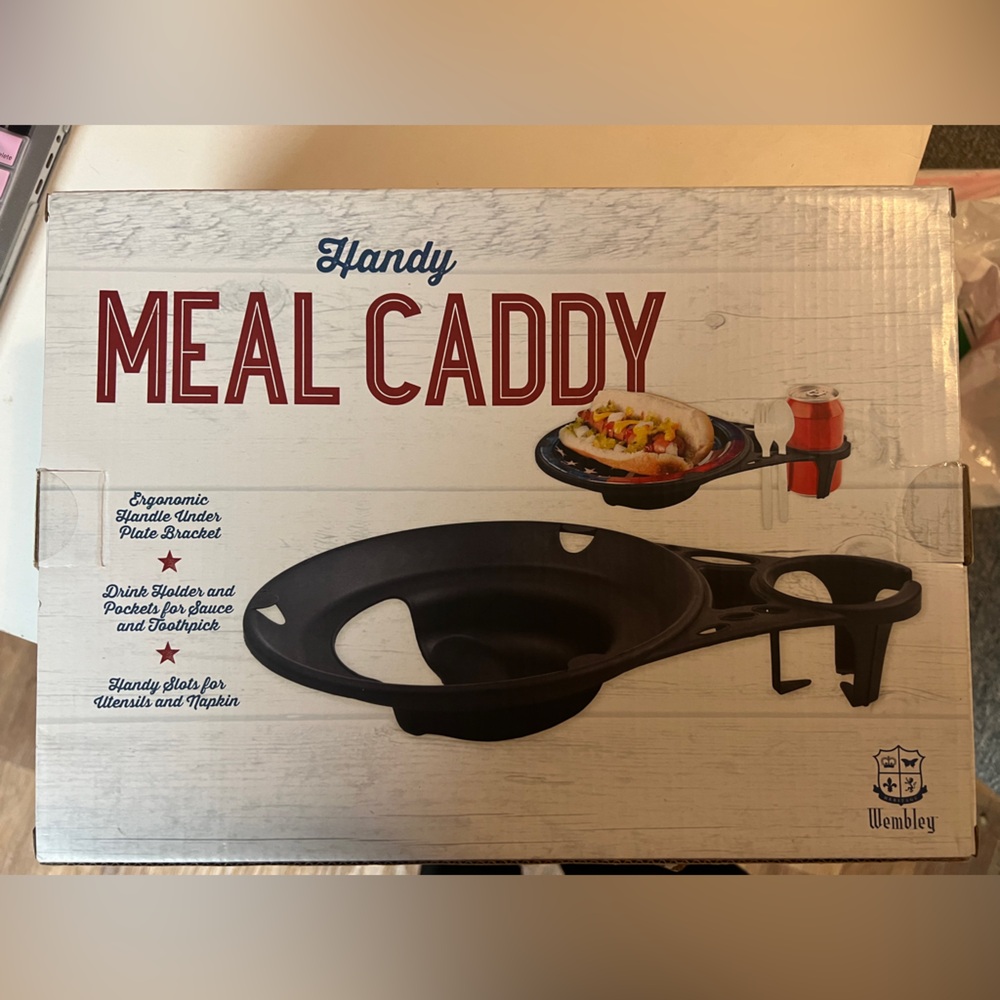 Wembley Black Handy Meal Caddy